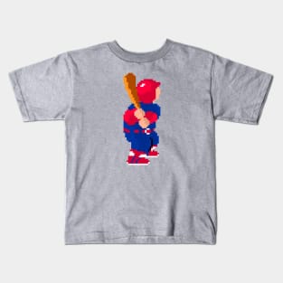 RBI Baseball Batter 16-Bit - Atlanta Kids T-Shirt